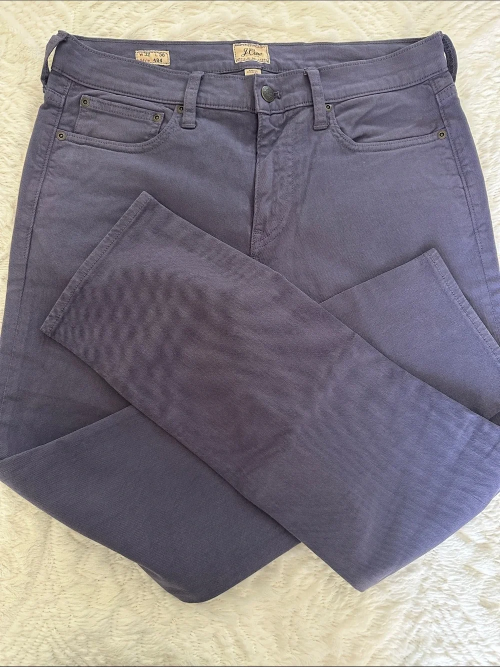 J. Crew Men's Slim Jeans in Dusty Blue